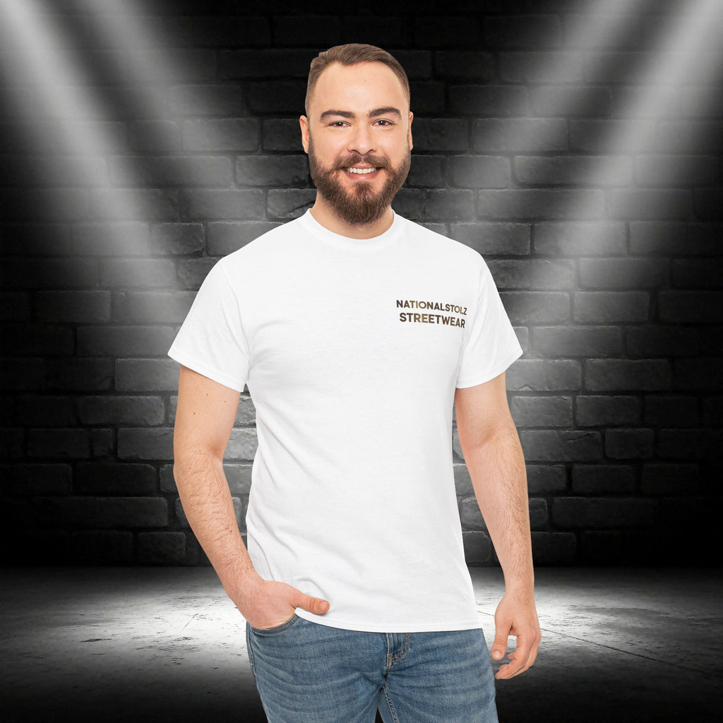 NATIONALSTOLZ T - Shirt - ,,Niemals kniend leben"