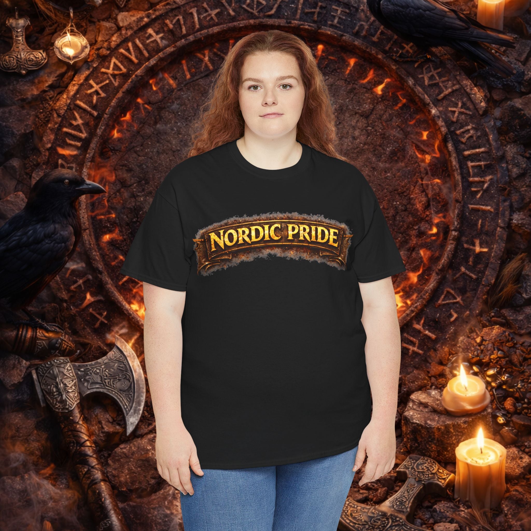 NORDIC PRIDE T - Shirt T-Shirt – ,,Valhalla Krieger"