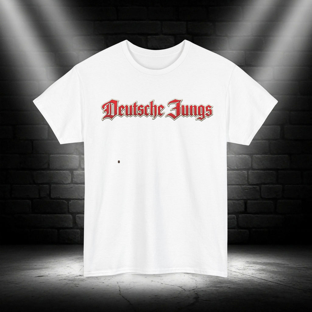 NATIONALSTOLZ T- Shirt ,,Deutsche Jungs" Neue Version -,,Unbeugsam & Stolz"