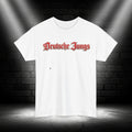NATIONALSTOLZ T- Shirt ,,Deutsche Jungs" Neue Version -,,Unbeugsam & Stolz"