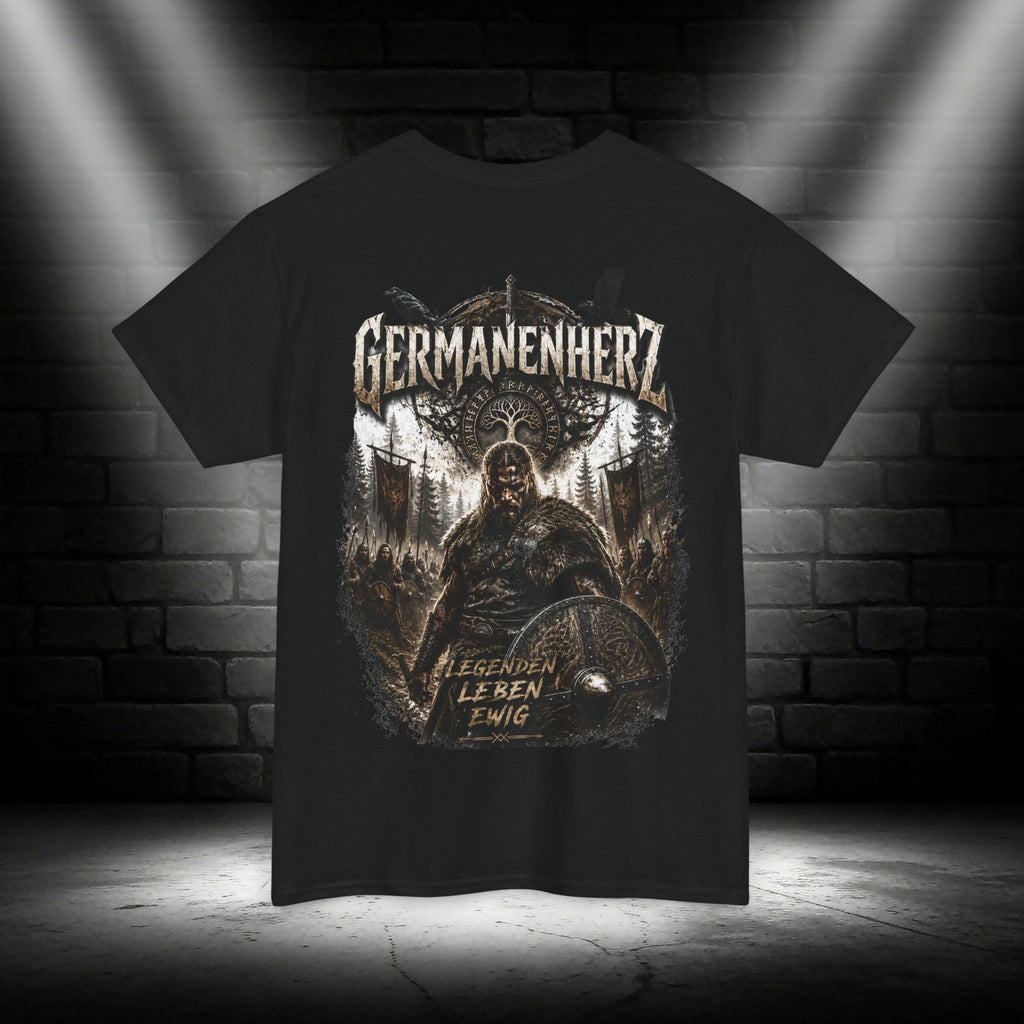 NATIONALSTOLZ  T - Shirt - ,,GERMANENHERZ"