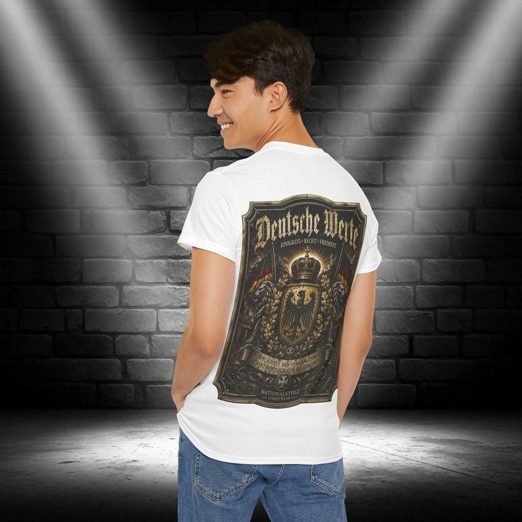 NATIONALSTOLZ T-Shirt ,,Deutsche Werte" Deutschland