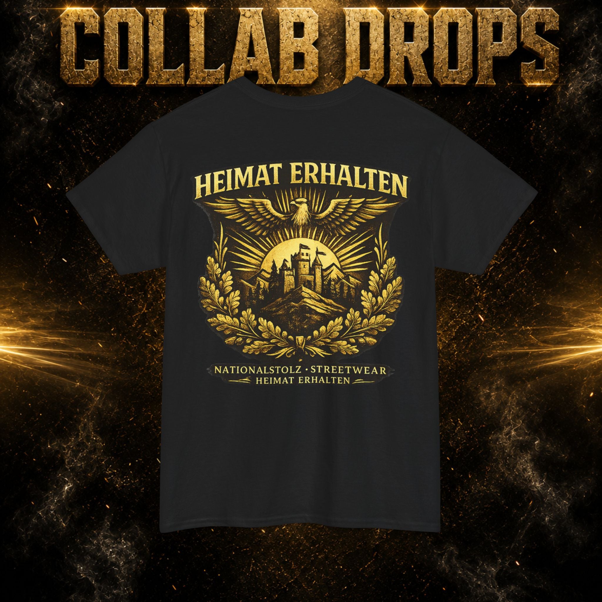 NATIONALSTOLZ & HEIMAT ERHALTEN COLLAB T-Shirt - ,,Heimat Erhalten"