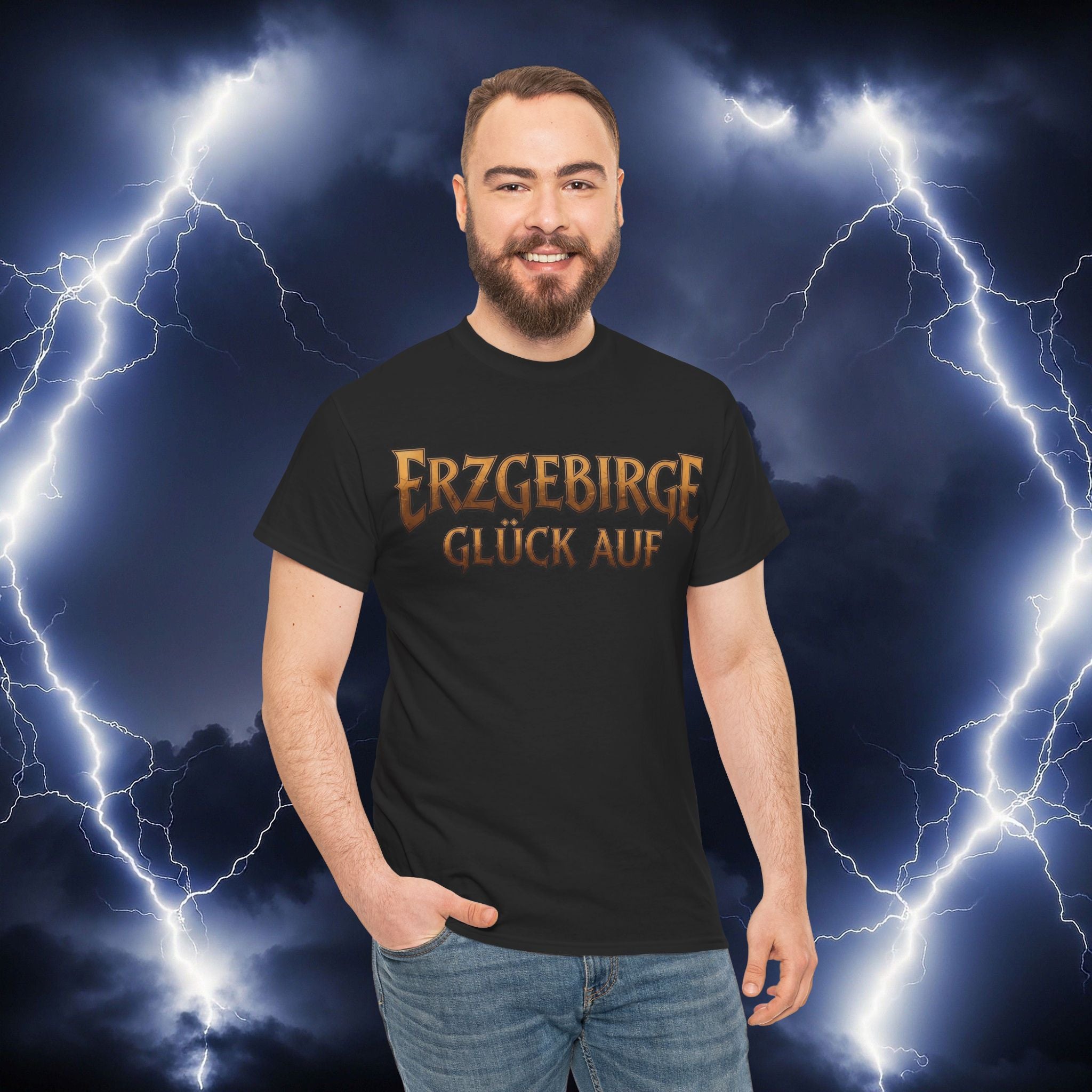 NATIONALSTOLZ  T-Shirt ,,ERZGEBIRGE"