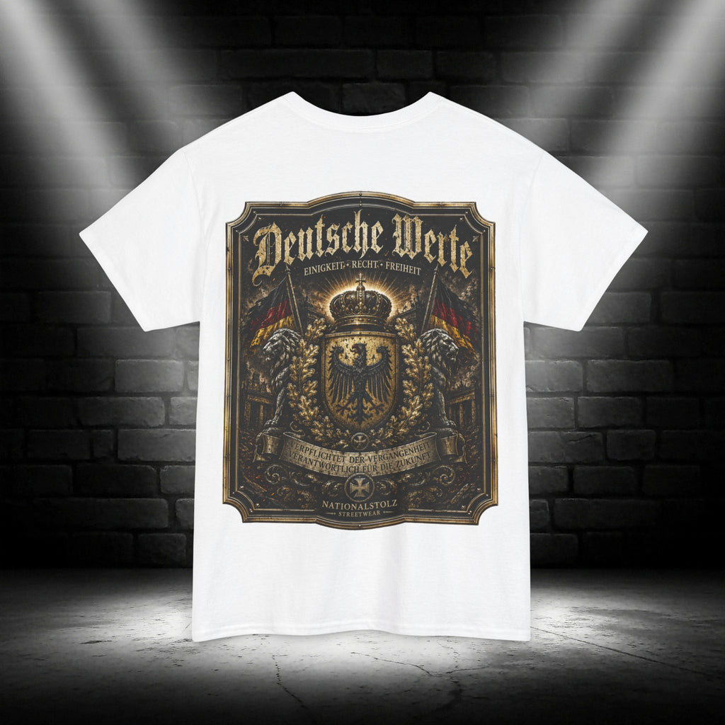 NATIONALSTOLZ T-Shirt ,,Deutsche Werte" Deutschland