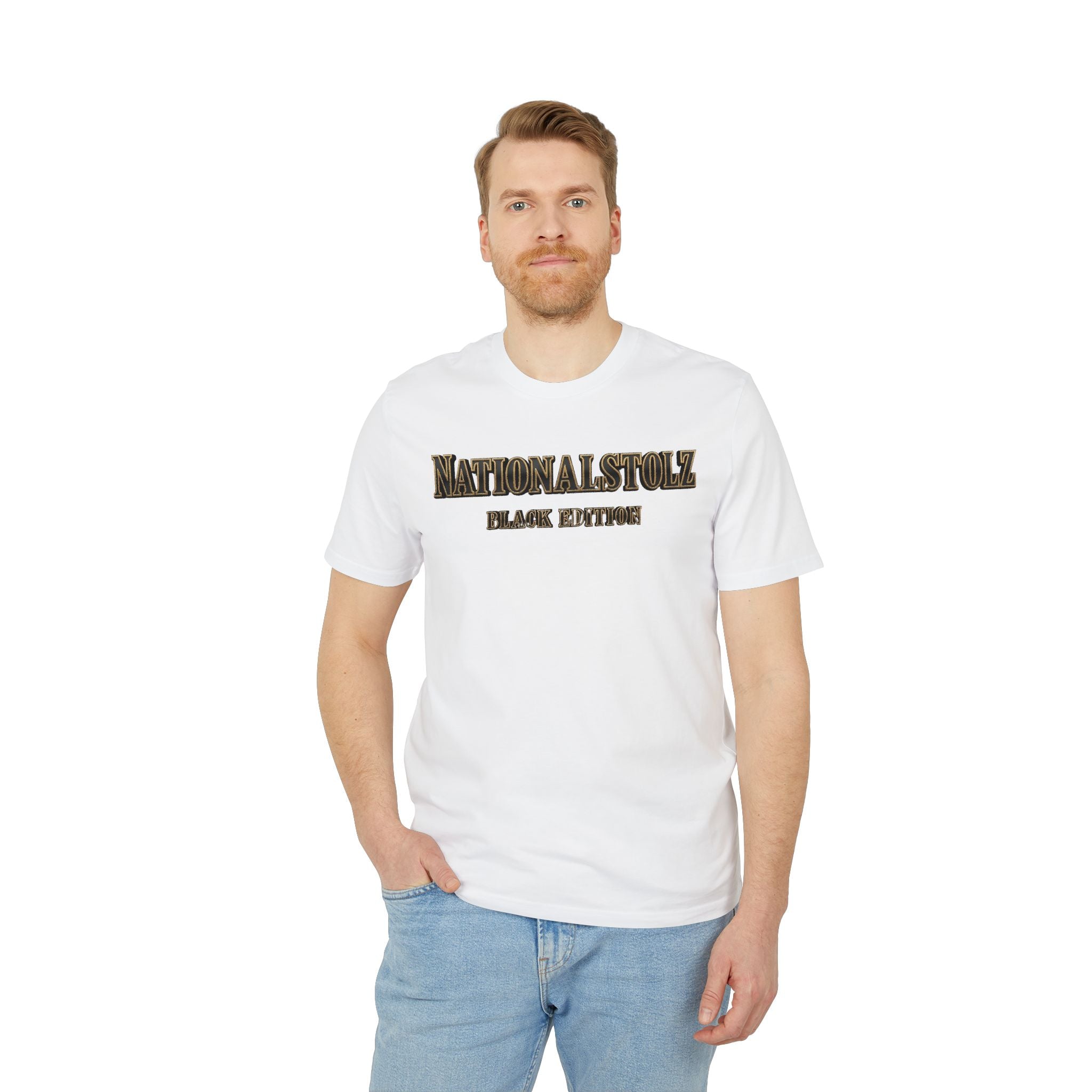 Nationalstolz ,, Black Edition" Eagle Graphic T-Shirt (United We Stand)
