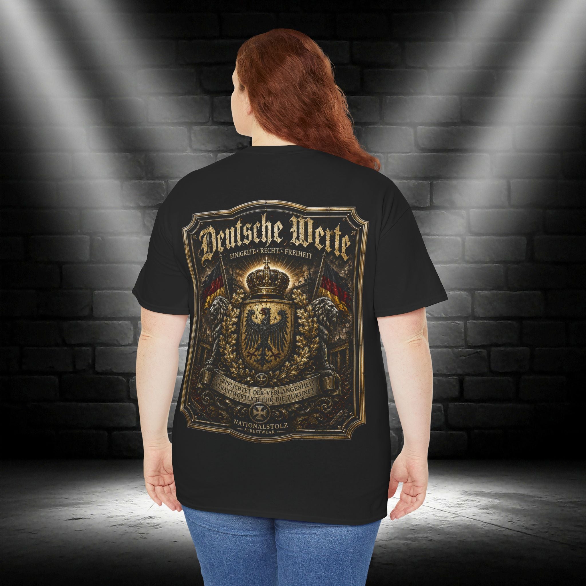 NATIONALSTOLZ T-Shirt ,,Deutsche Werte" Deutschland