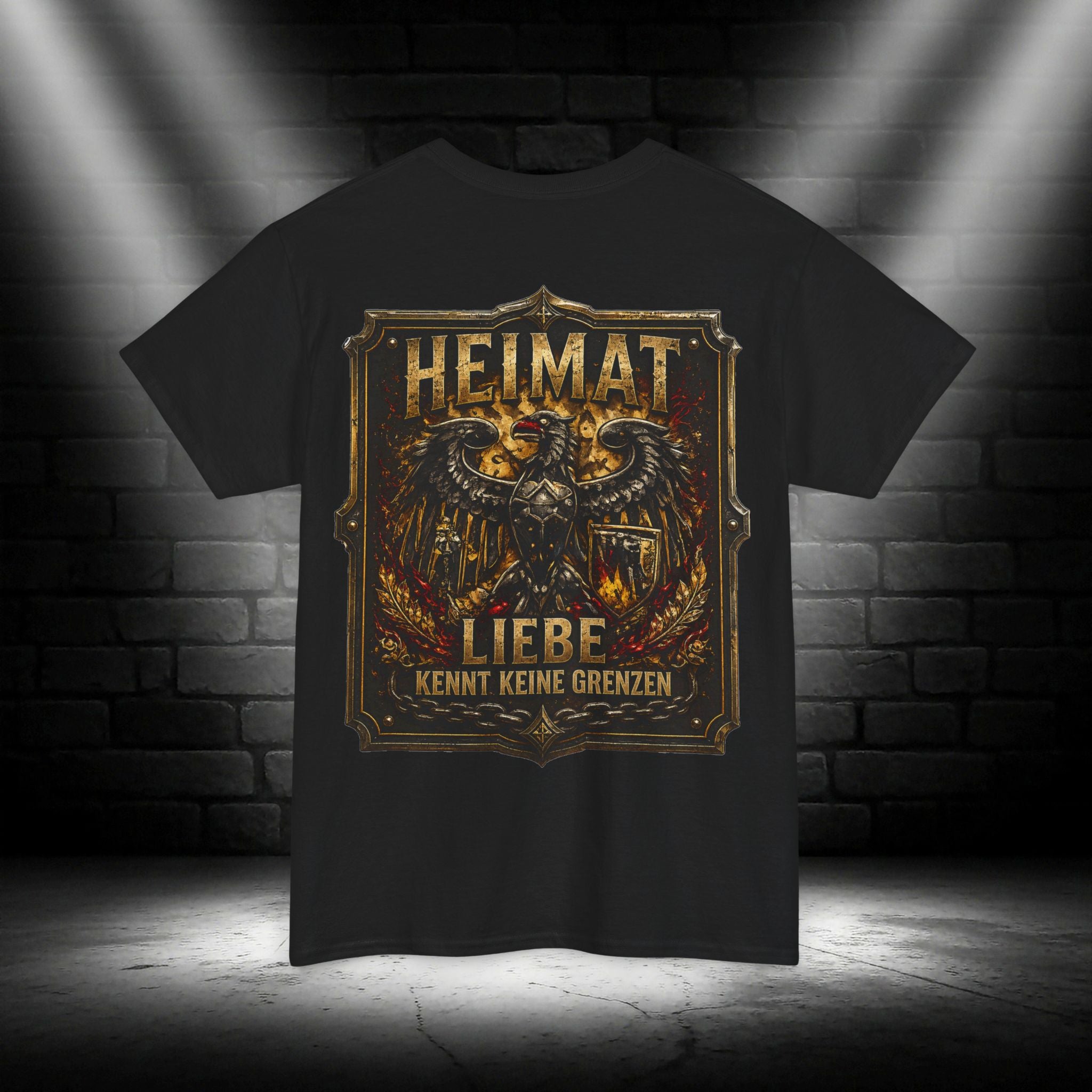 NATIONALSTOLZ T -Shirt - ,,Heimatliebe" Deutschland