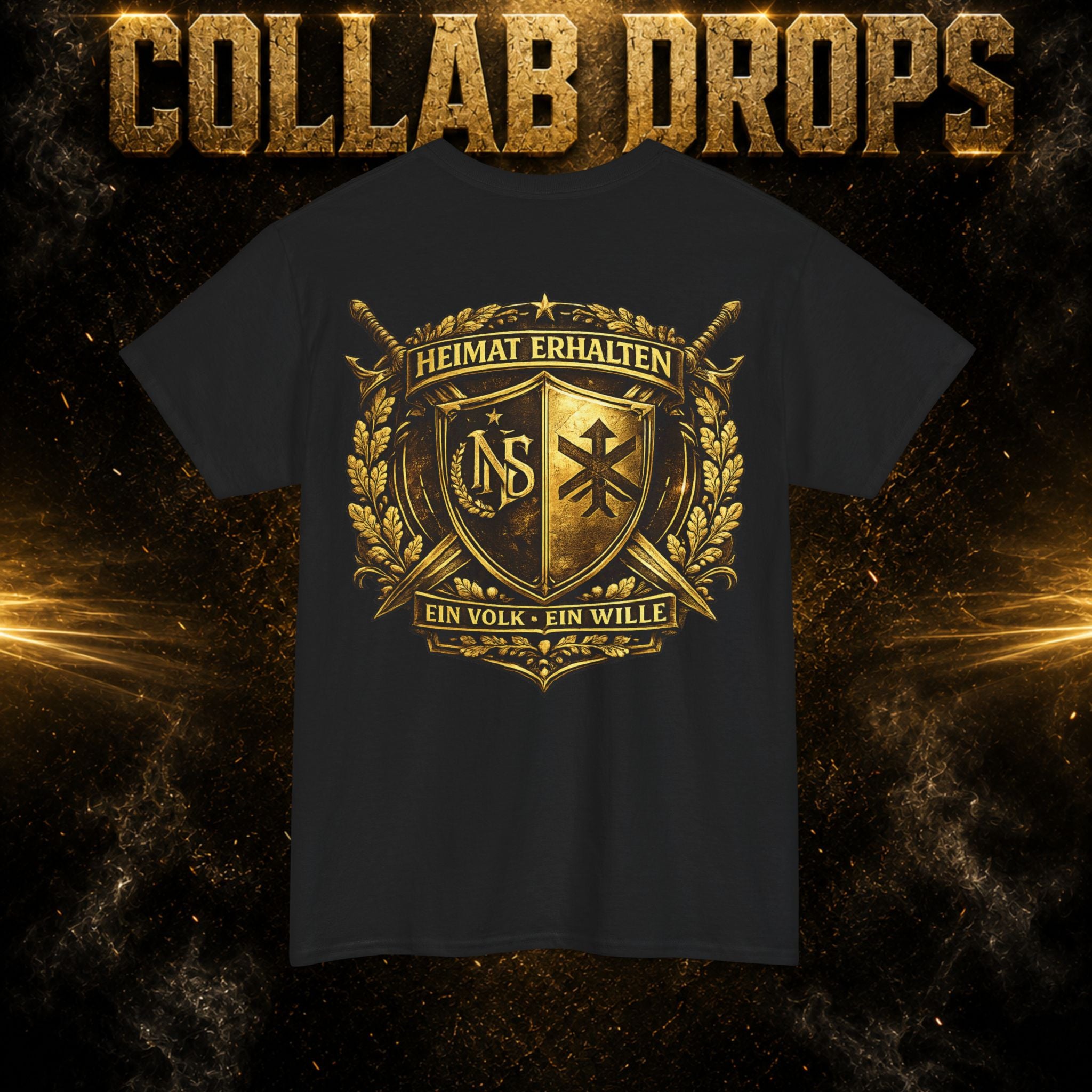 NATIONALSTOLZ & HEIMAT ERHALTEN COLLAB T - Shirt - ,,Gemeinsam Stark"