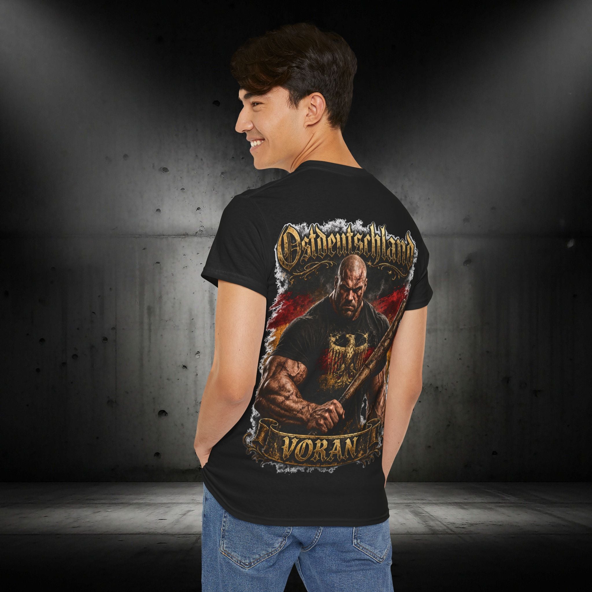 NATIONALSTOLZ T-Shirt ,,OSTDEUTSCHLAND VORAN"