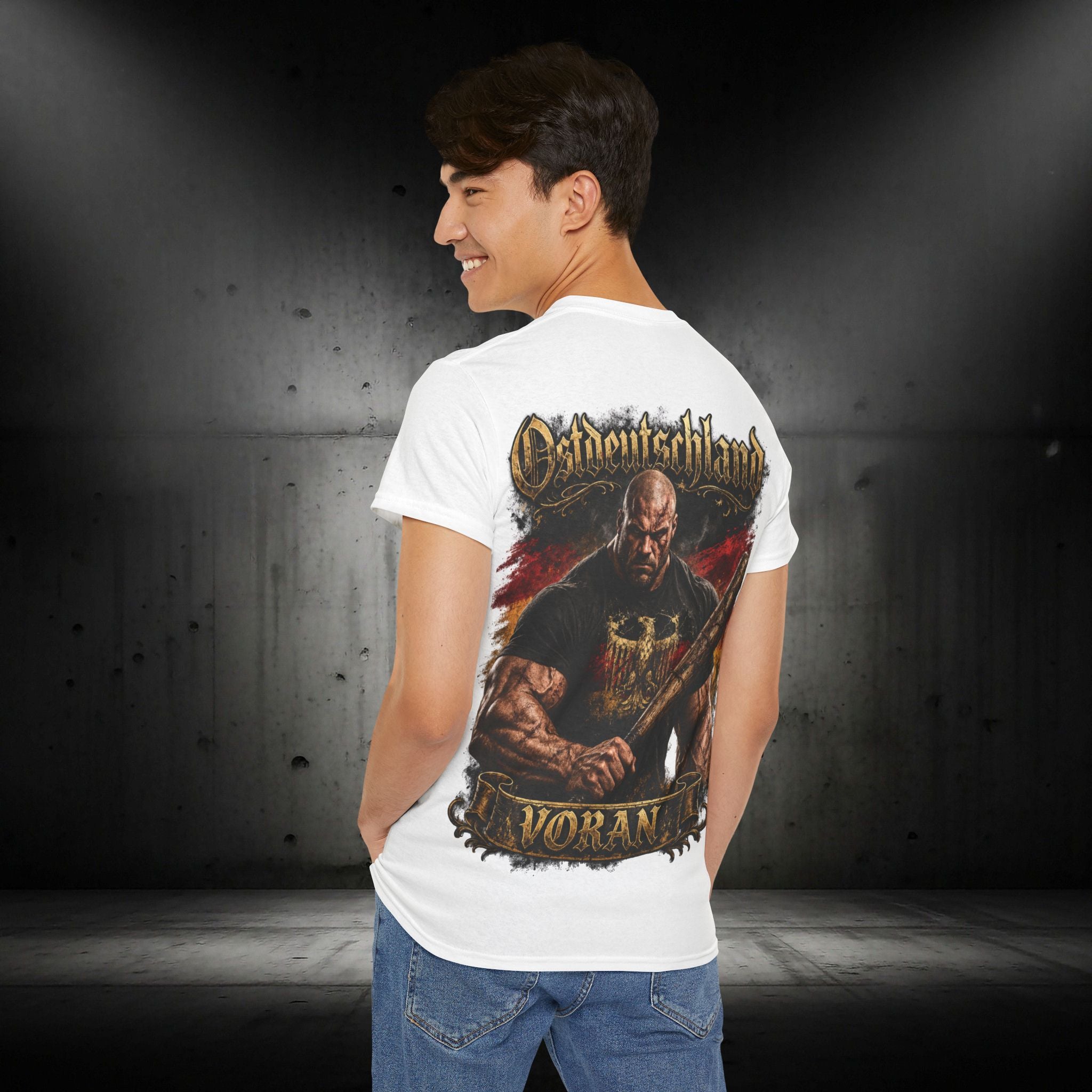 NATIONALSTOLZ T-Shirt ,,OSTDEUTSCHLAND VORAN"