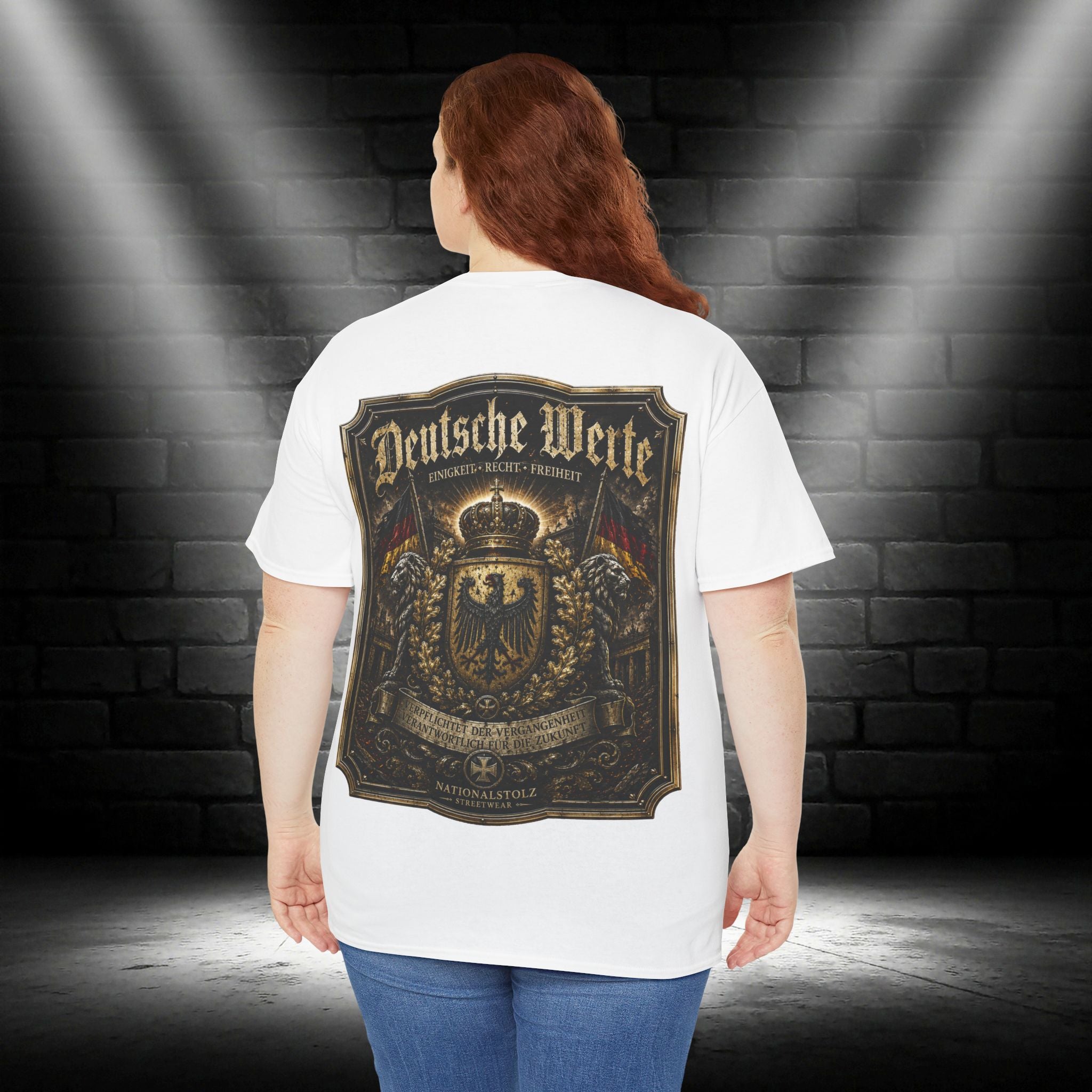 NATIONALSTOLZ T-Shirt ,,Deutsche Werte" Deutschland