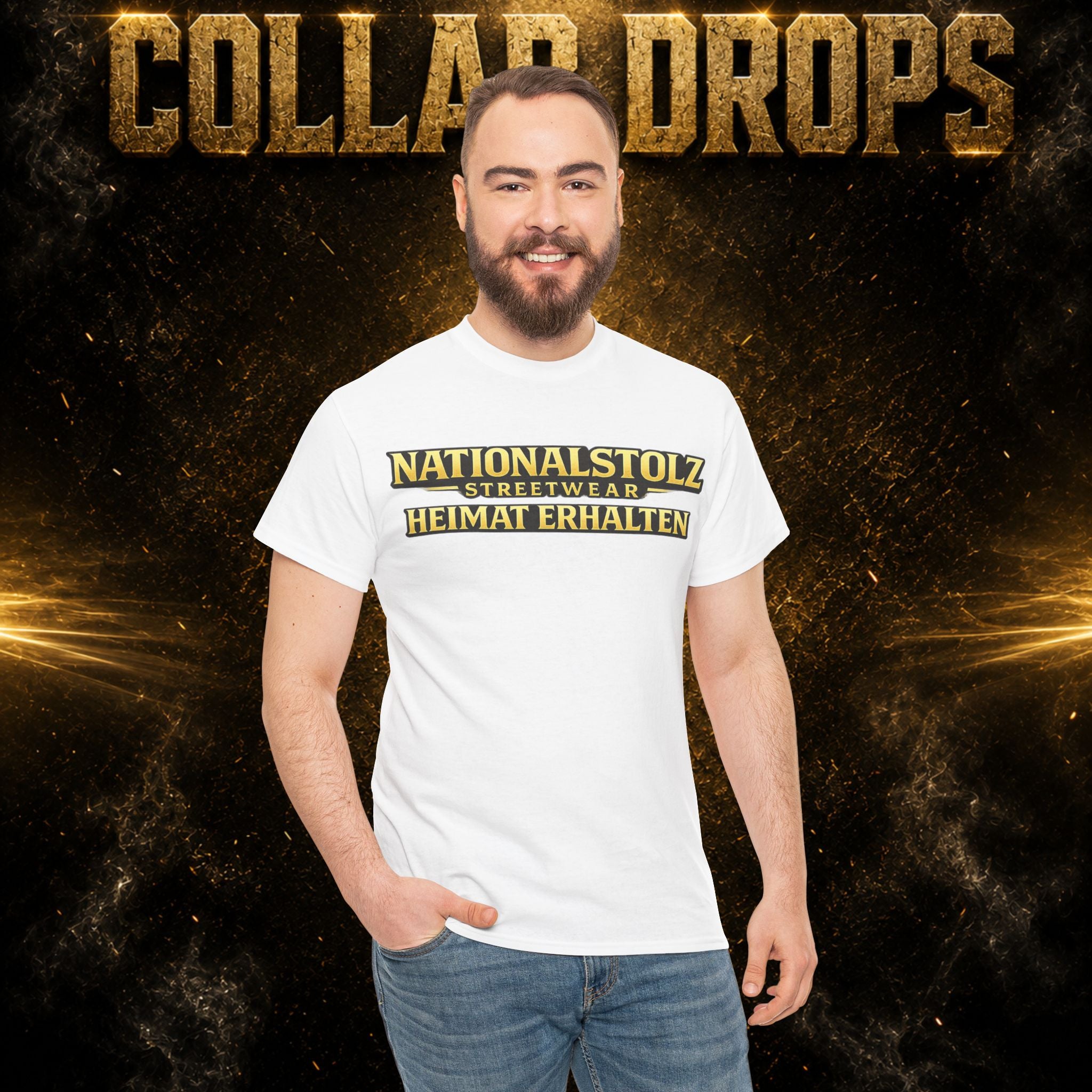 NATIONALSTOLZ & HEIMAT ERHALTEN COLLAB T-Shirt - ,,Für Unsere Wurzeln"
