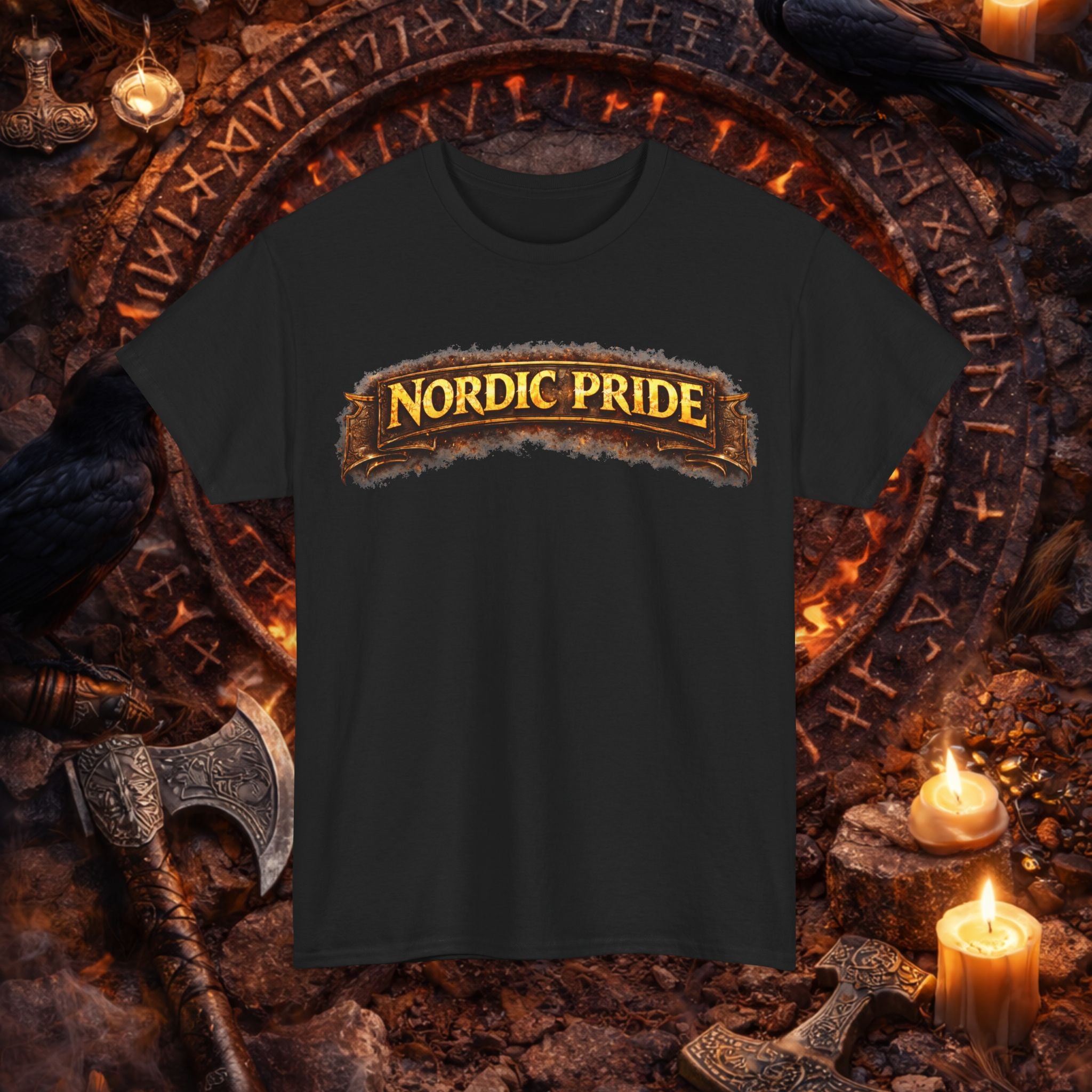 NORDIC PRIDE T - Shirt T-Shirt – ,,Valhalla Krieger"