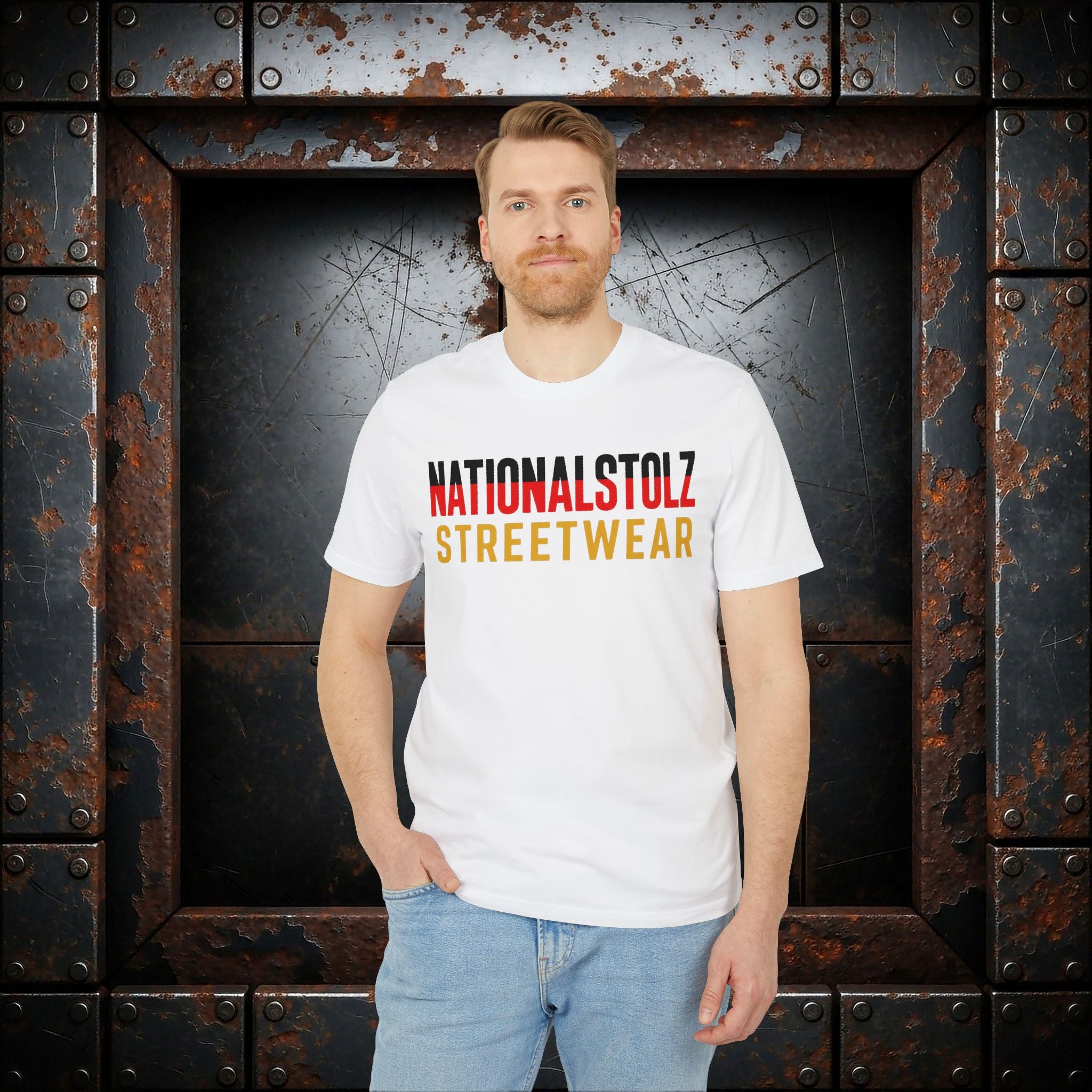NATIONALSTOLZ T-Shirt ,,Blutlinie Deutsch"