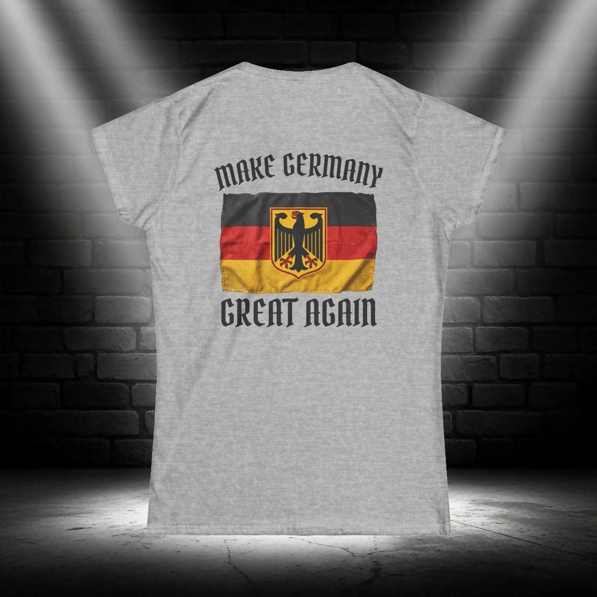 NATIONALSTOLZ Damen T- Shirt ,,Make Germany great again" Deutschland