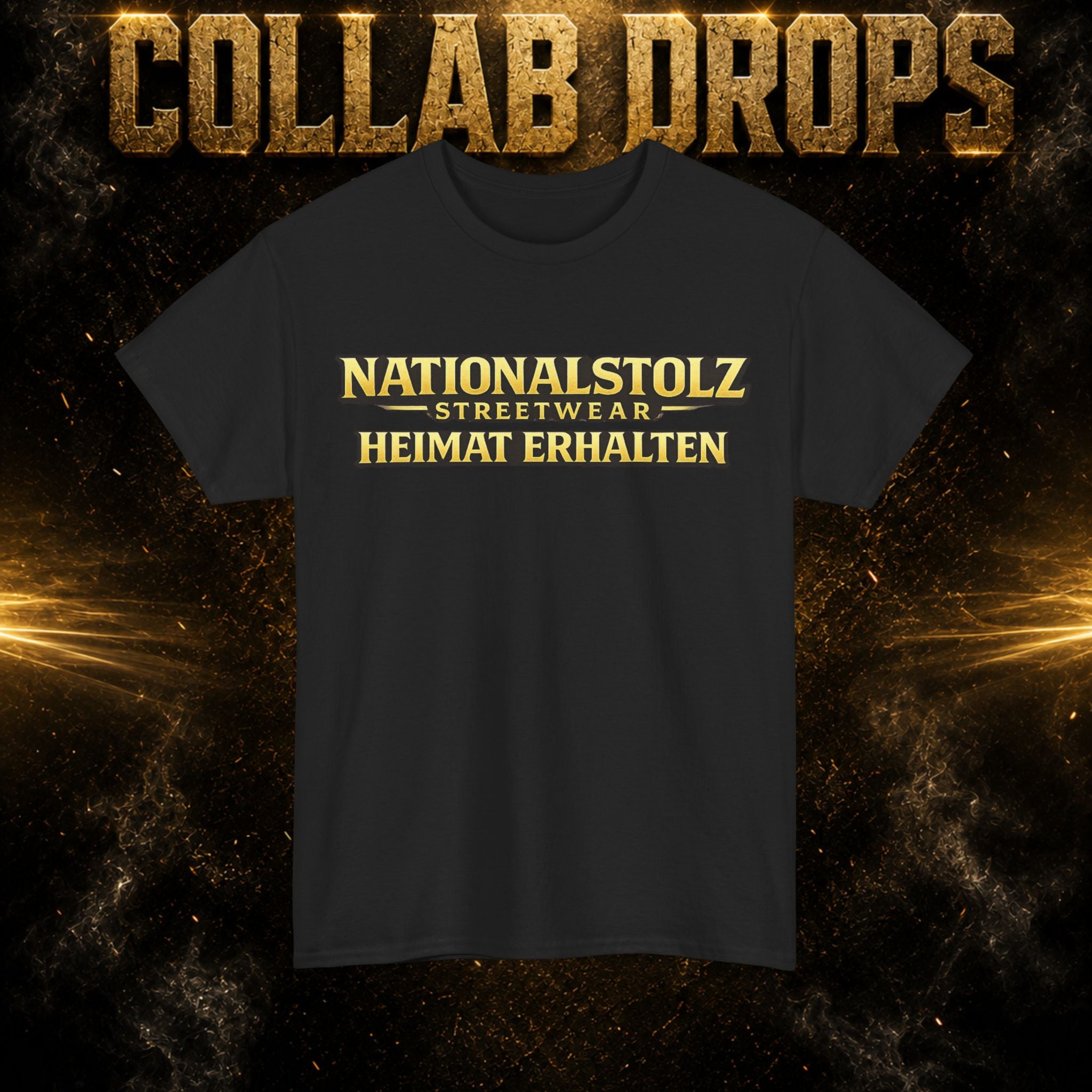 NATIONALSTOLZ & HEIMAT ERHALTEN COLLAB T-Shirt - ,,Tradition-Stolz-Zusammenhalt"
